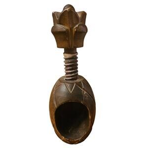 Vintage Gallery Originals Wooden Pineapple Nutcracker Carved 1984 Decor  (gg240)